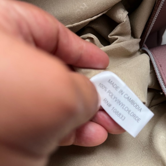 Rosetti Bodhi Floral Embroidered Bag Powder Rose Taupe Purse - Picture 10 of 10